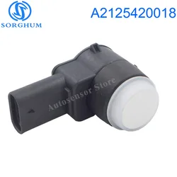 O sensor do estacionamento de PDC se encaixa para o Benz de Mercedes, W245, W204, W212, W221, 0263023148, A2125420018, branco