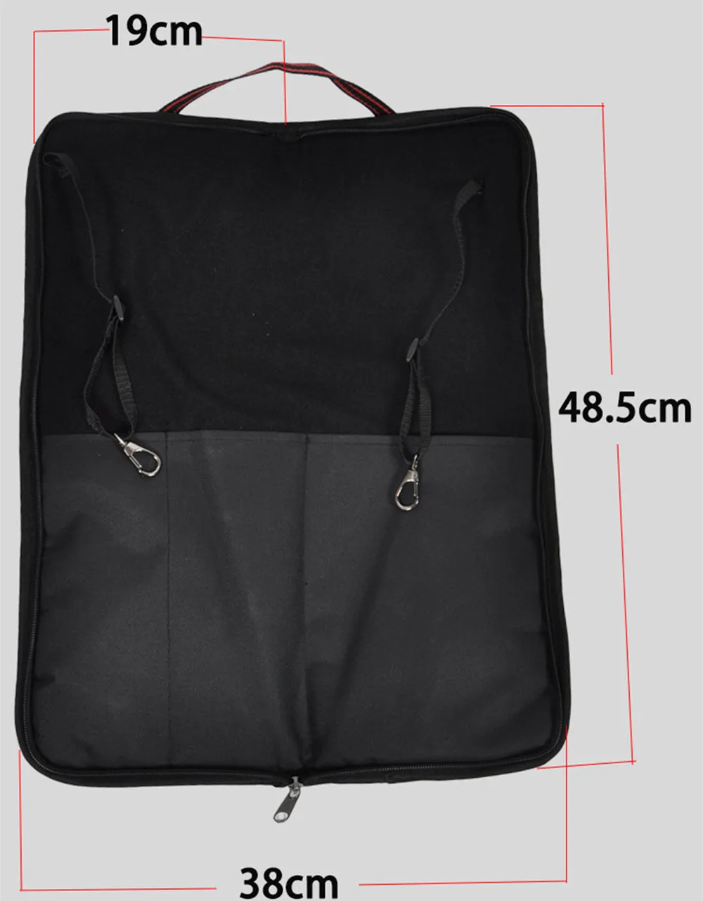 Top quality professional luxury portable durable thicker drum stick Bags drumstick carrying cases gig bags padded cover black