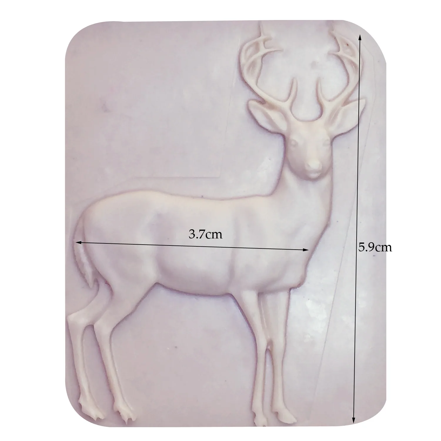 M1099 Deer Cake Silicone Molds Christmas Fondant Cake Decorating Tools Kitchen Baking Mold Candy Clay Chocolate Gumpaste Moulds