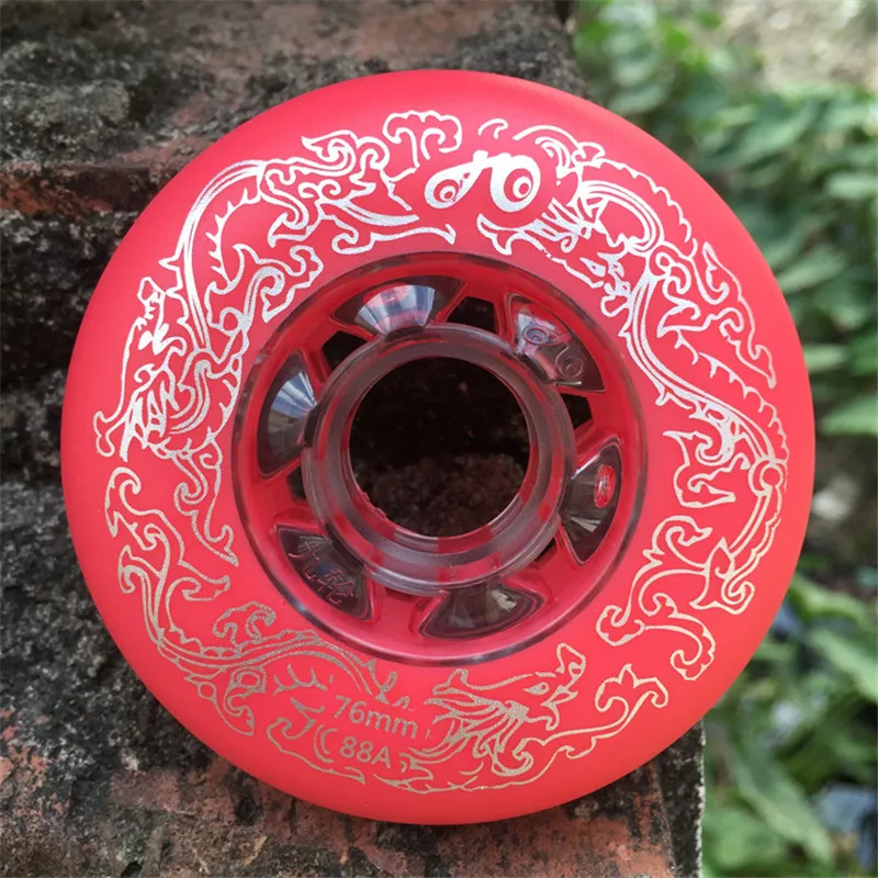 93A 89A 88A Slide Skating Wheel for SEBA HV HIGH HL IGOR WFSC KSJ Inline Skates Wheel Ruedas 72mm 76mm 80mm Use 608 bearing 4pcs