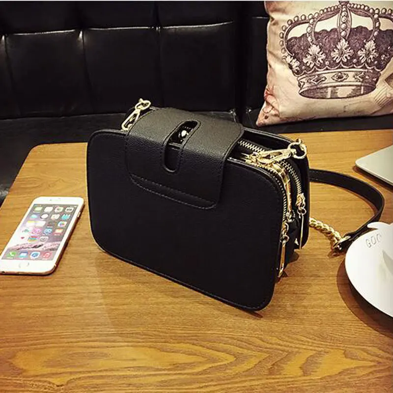 Fashion Women Shoulder Bag Chain Strap Flap Messenger Bags Designer Handbag Clutch Bag Female Crossbody Bags for Women Purse