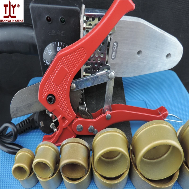 PPR Welding Machines Temperature Controled Plastic Welder 220/110V 20-63mm To Use Tube Soldering Iron Equipment Pipes