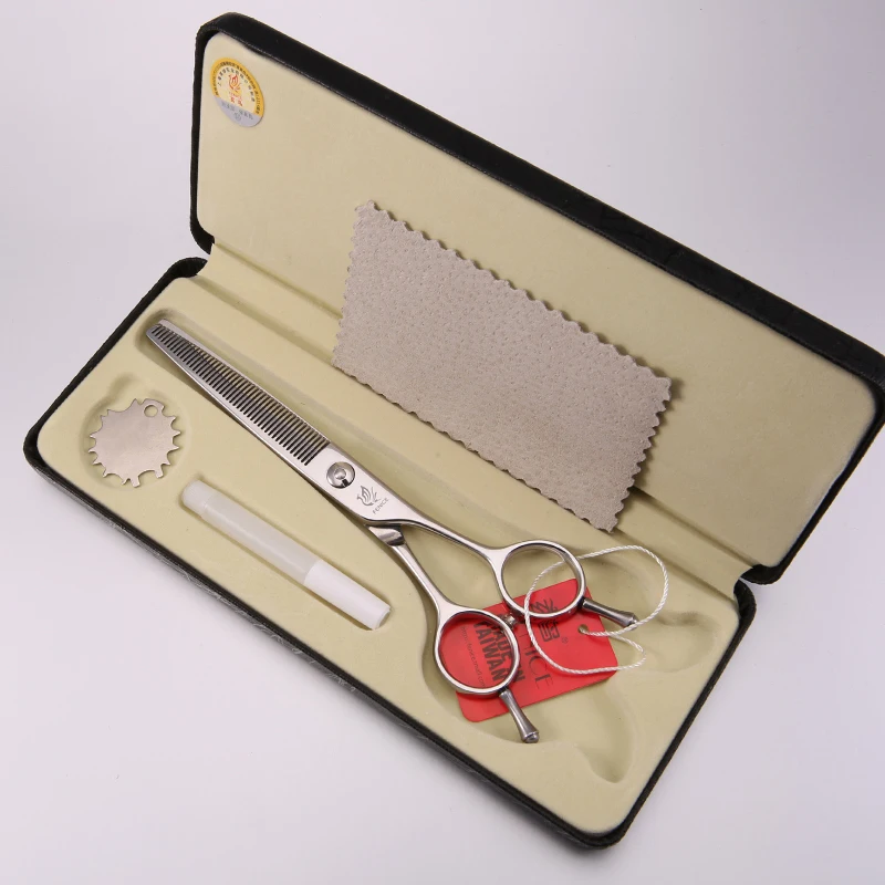 Fenice Professional JP440c 6.25 inch 46 teeth Pet dog Grooming thinning shears Scissors