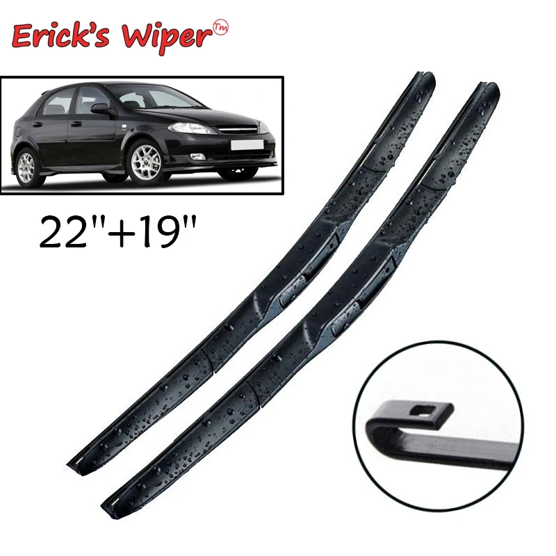 Erick's Wiper Front Hybrid Wiper Blades For Chevrolet Lacetti 2005 - 2011 Windshield Windscreen Window Car Rain Brushes 22