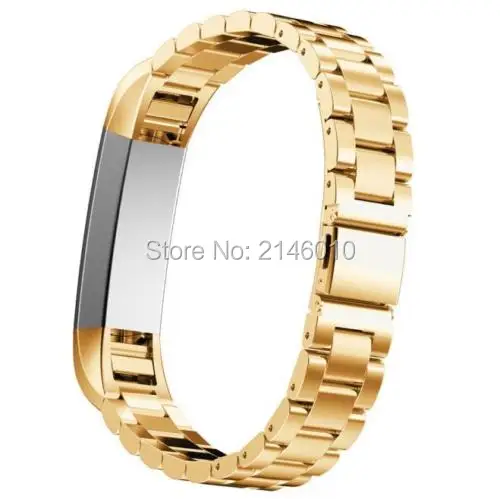 14MM Replacement Luxury Stainless Steel Watch Band Wrist strap For Fitbit Alta track