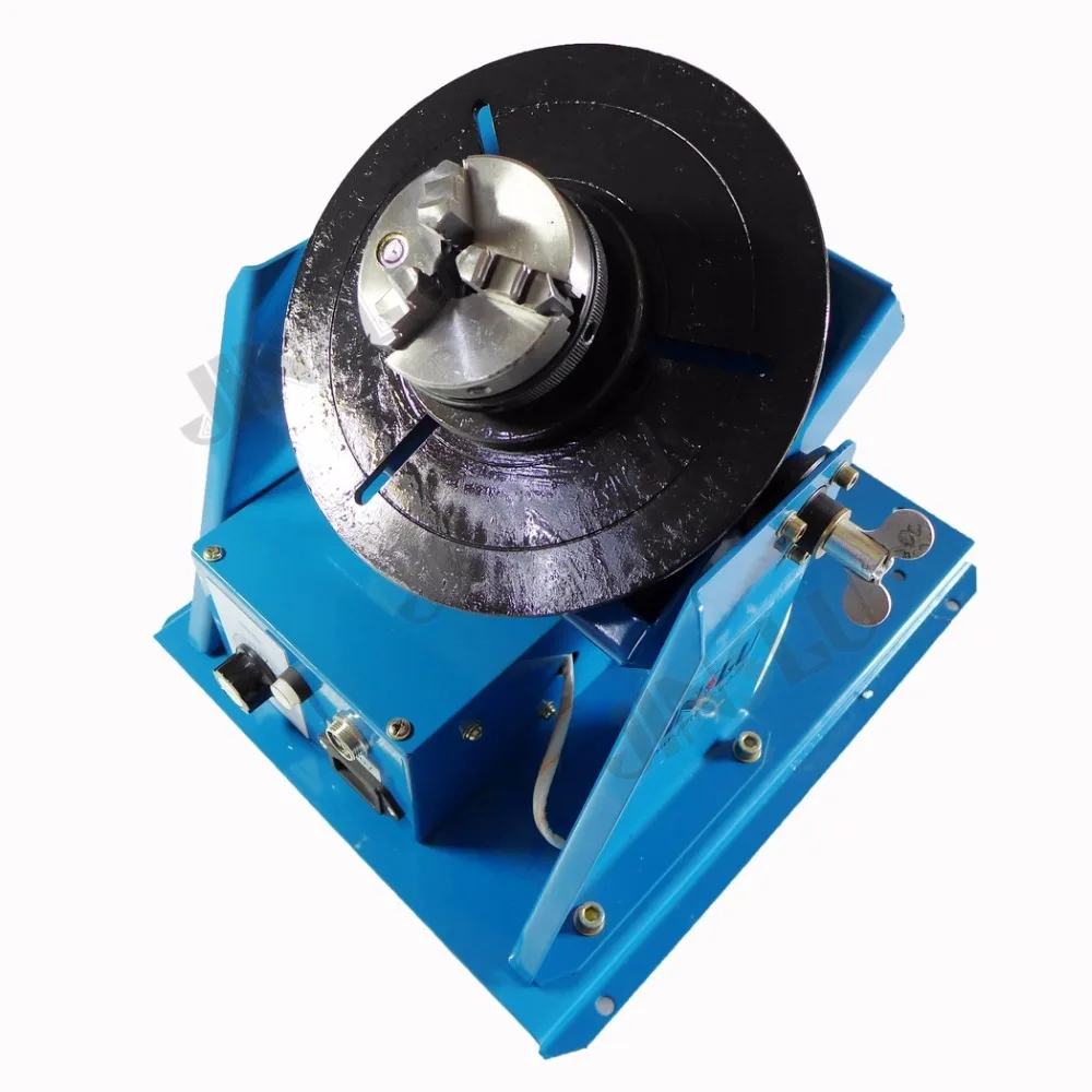 110V / 220V BY-10 10KG Mini Rotary Welding Positioner Turntable Table Machine Equipment 2-10 r/min Adjustable Speed