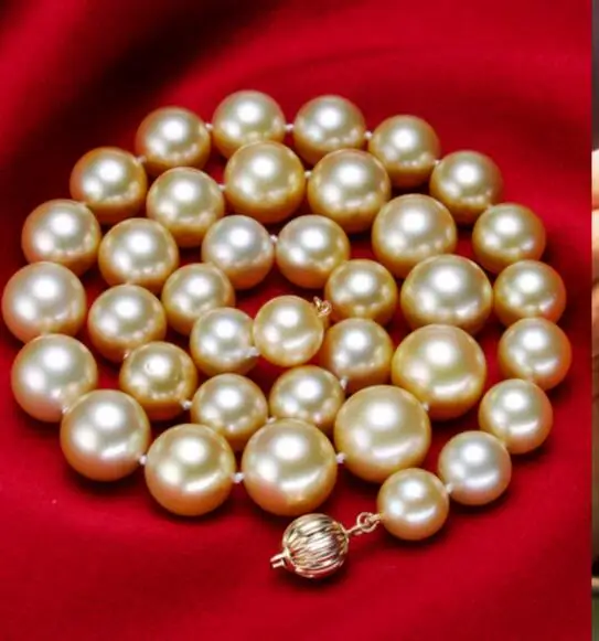 11-13MM ROUND PEARL NECKLACE 18INCH