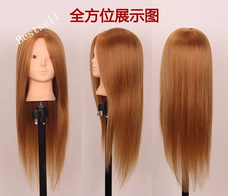 

Free Shiping!!New High Level 22-24"training Mannequin head Hairdressing Mannequin Training Head