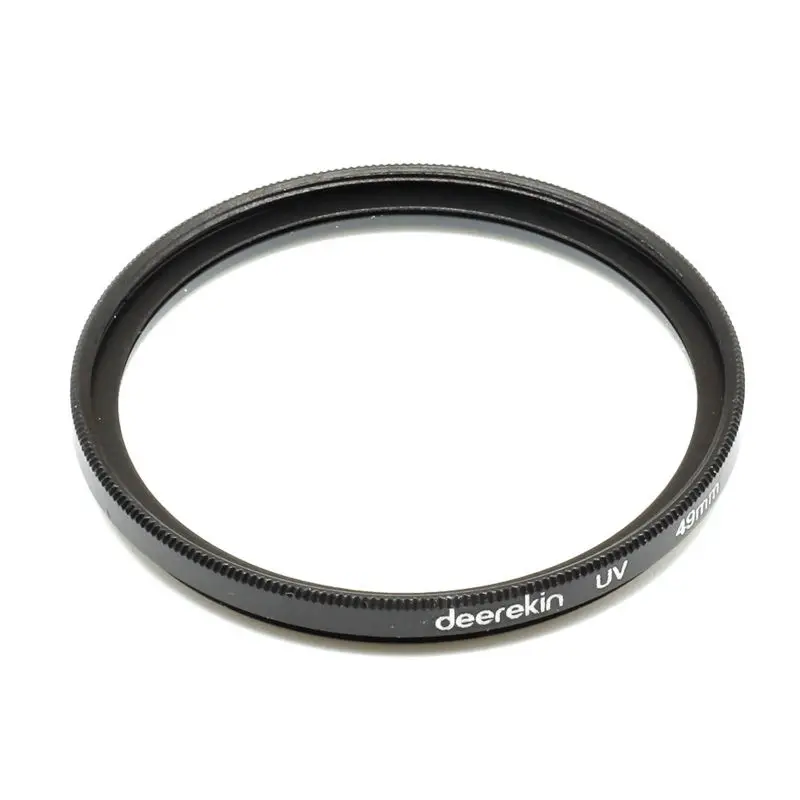 Deerekin-Protector de lente de filtro UV fino, 49mm, para cámara Digital Canon 15-45mm, EOS M50, M10, M5, M6, M3, M100, M200