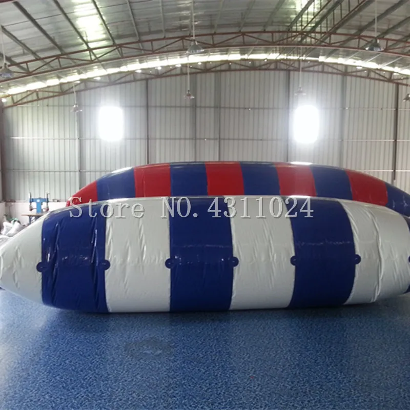 

Free Shipping Free Pump 6x2m Inflatable Water Blob Jump Pillow Jumping Air Catapult Bag Jumping Bag Inflatable Water Trampoline