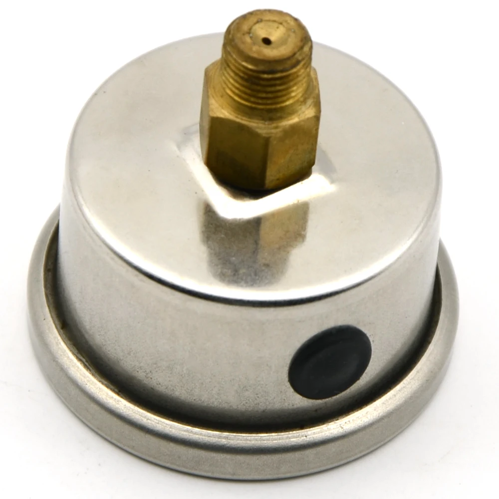 Universal Fuel Pressure Regulator Gauge 0-100 Psi Chrome Fuel/Oil Gauge