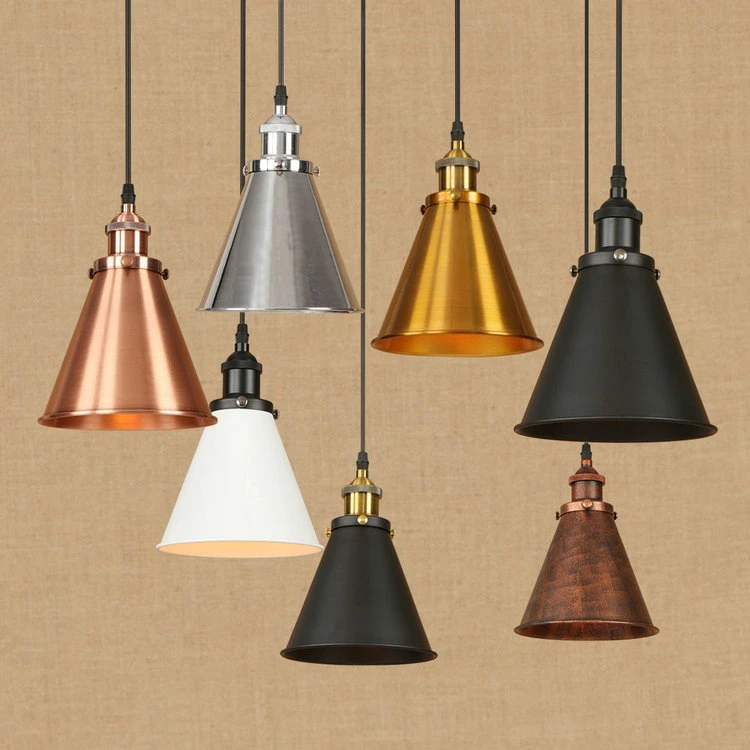 

IWHD Pendant Light Fixtures Iron Vintage Lamps Style Loft Industrial Lighting Pendant Lights e27 220V For decor Suspended Lamp