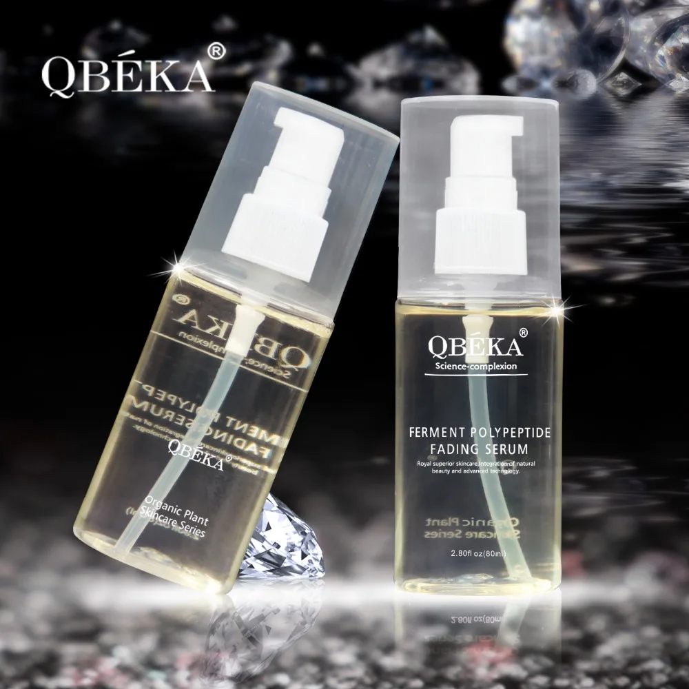 QBEKA Polypetide Dissolvenza Sbiancamento Siero Viso Essenza Idratante Dissolvenza Giallastro Opaco Pigmentato Tono Cura Della Pelle Viso Sieri