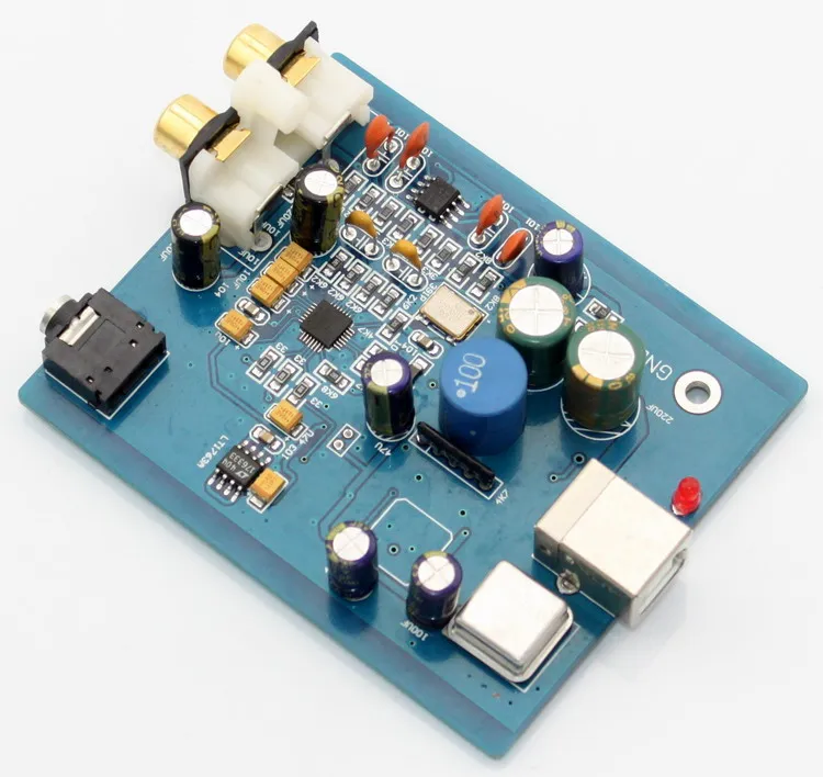 

SA9023 + ES9018K2M аудиоцап класса жара, звуковая карта, Плата усилителя