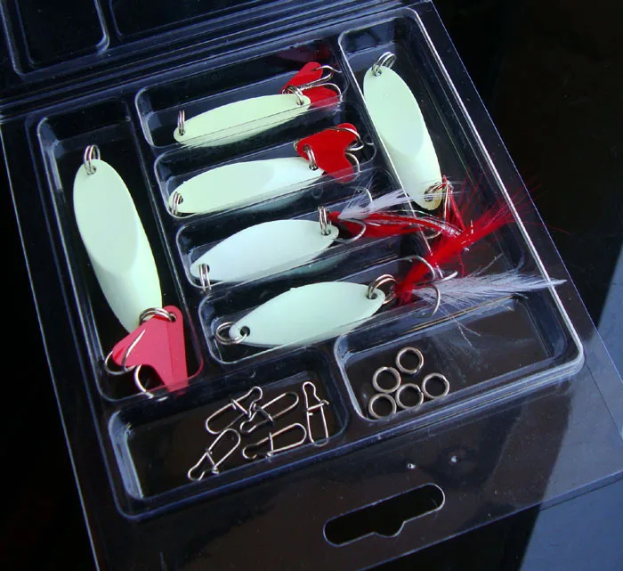 

spoon bait fishing lure sets of fishing lures 6g/7g/8g/10g/14g/21g spoon lure retail fishing set