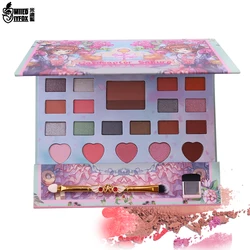 Fashion Eyeshadow Palette 26 Colors Matte EyeShadow Palette Glitter Eye Shadow Makeup Set Japanese Anime Cosmetics With Brush