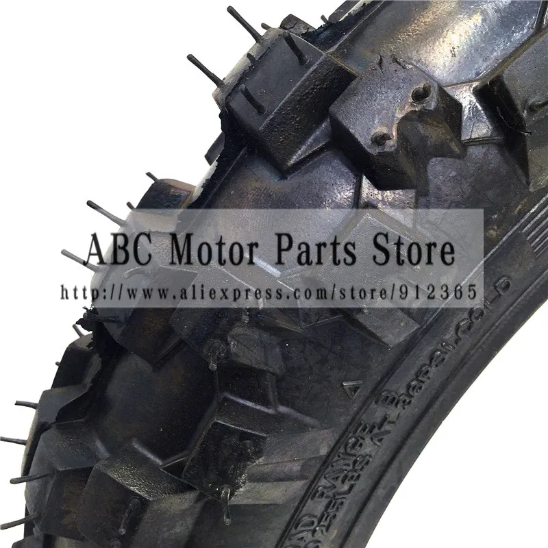 Front Wheel Tire Outer Tyre 2.50 -10 deep teeth 10inch Dirt Pit Bike Off Road Motorcycle Use Guang Li CRF50 Apollo