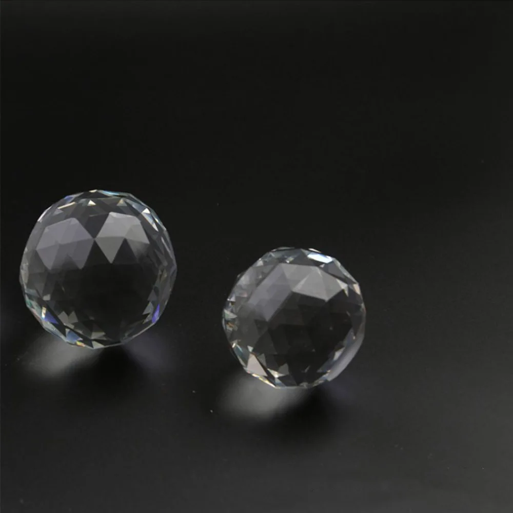 hbl 70mm Clear Cut Gazing Ball Crystal Glass Ball Faceted Crystal Sphere Prisms Suncatcher Home Hotel Decor Hardware