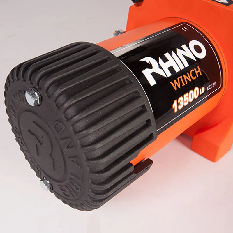Winch รถ12V 13500lb ไฟฟ้า Winch Heavy Duty ATV Trailer เหล็กแรงดึงสูงสายรีโมทคอนโทรลไฟฟ้า Winch