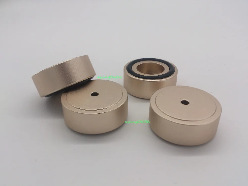 4pcs B39 x16mm 오디오 앰프 스피커 피트 스파이크 블랙 링 기계 매트 패드