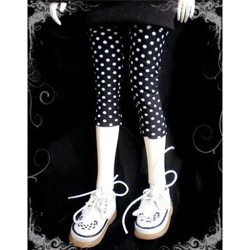 

[wamami] 10# Black Dots Pants/Stockings 1/4 MSD 1/3 1/6 SD AOD DZ BJD Doll Dollfie