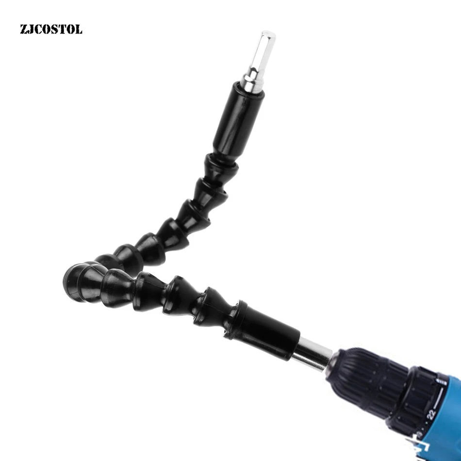 ZJCOSTOL Flexible Cardan Shaft Electric Drill Electric Hand Screwdriver Bit Extension Wand Hose Connection Snake Soft Shaft