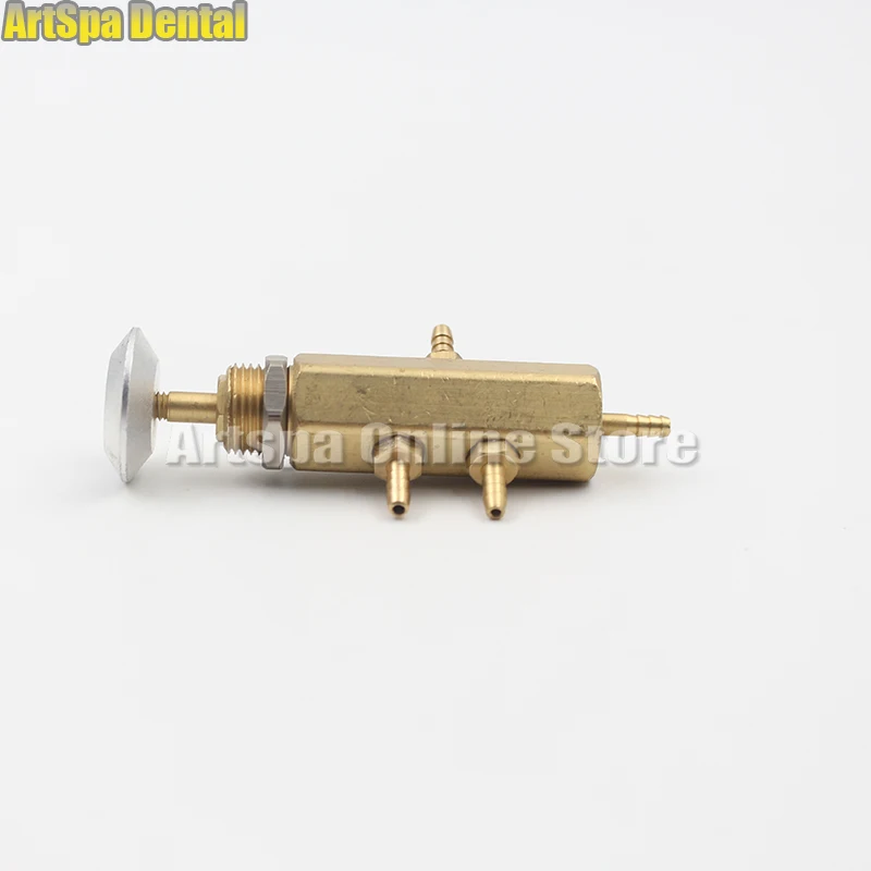 Dentist Push Pull Switch Water Adjust Valve Metal Water Exchange Valve for Dental Unit Dentisty Chair Spare Parts Odontologia