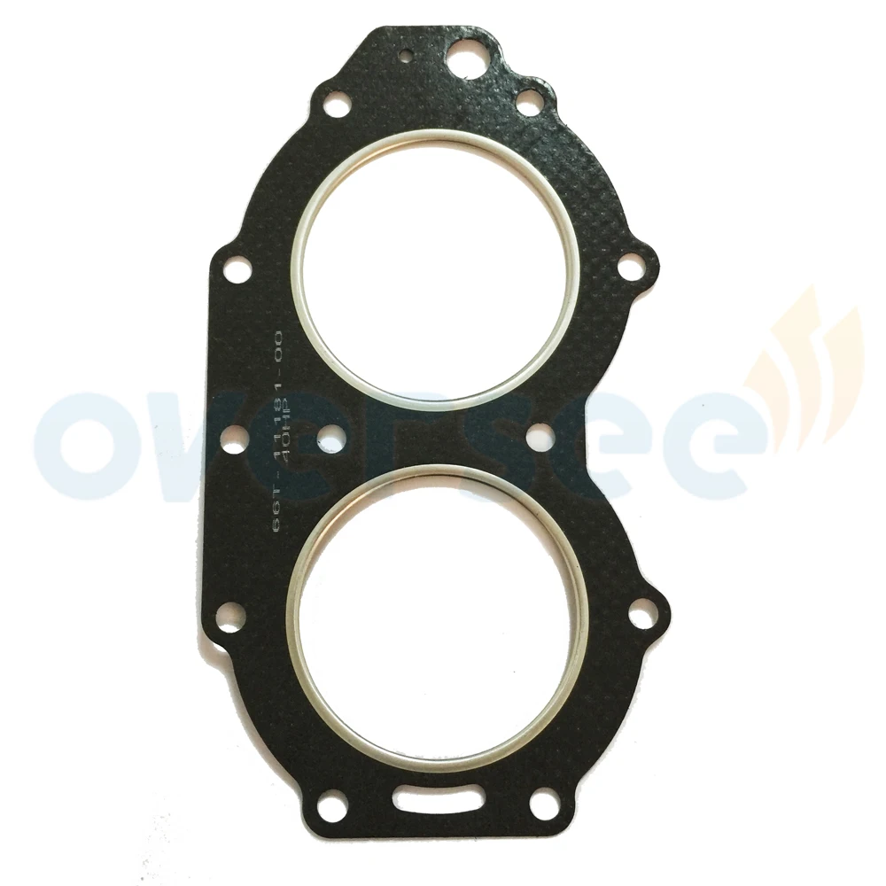 OVERSEE  66T-11181-A2/66T-11181-00  CYLINDER HEAD GASKET For Replaces Yamaha Outboard  40HP 40 Enduro C40