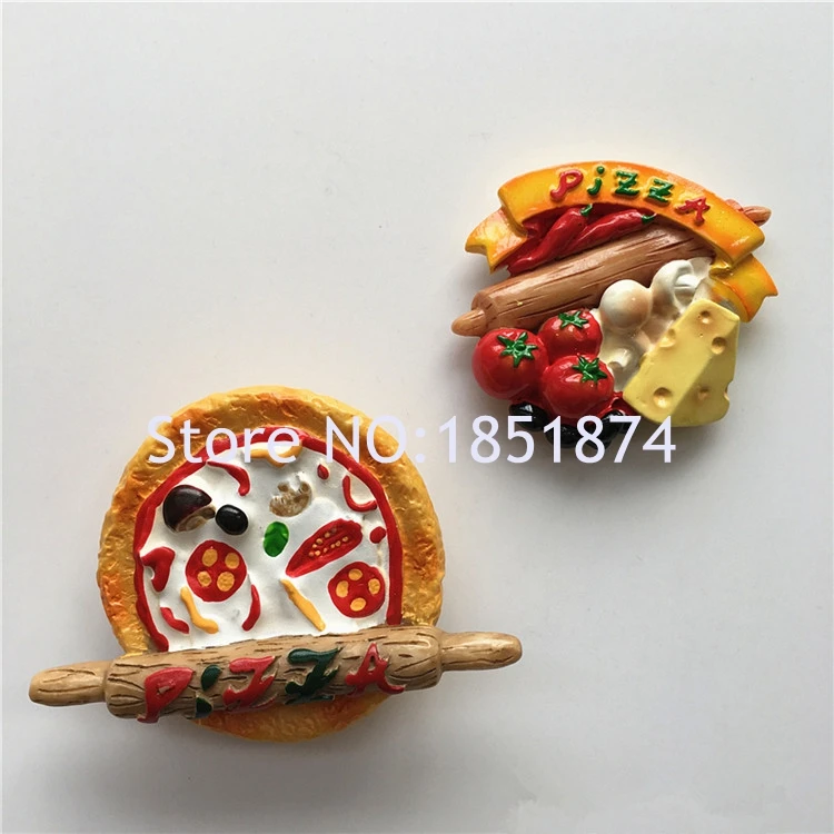 France Paper Bag Of Coarse Grains 3D Resin Fridge Magnets Tourist Souvenirs Refrigerator Magnetic Stickers Home Decortion