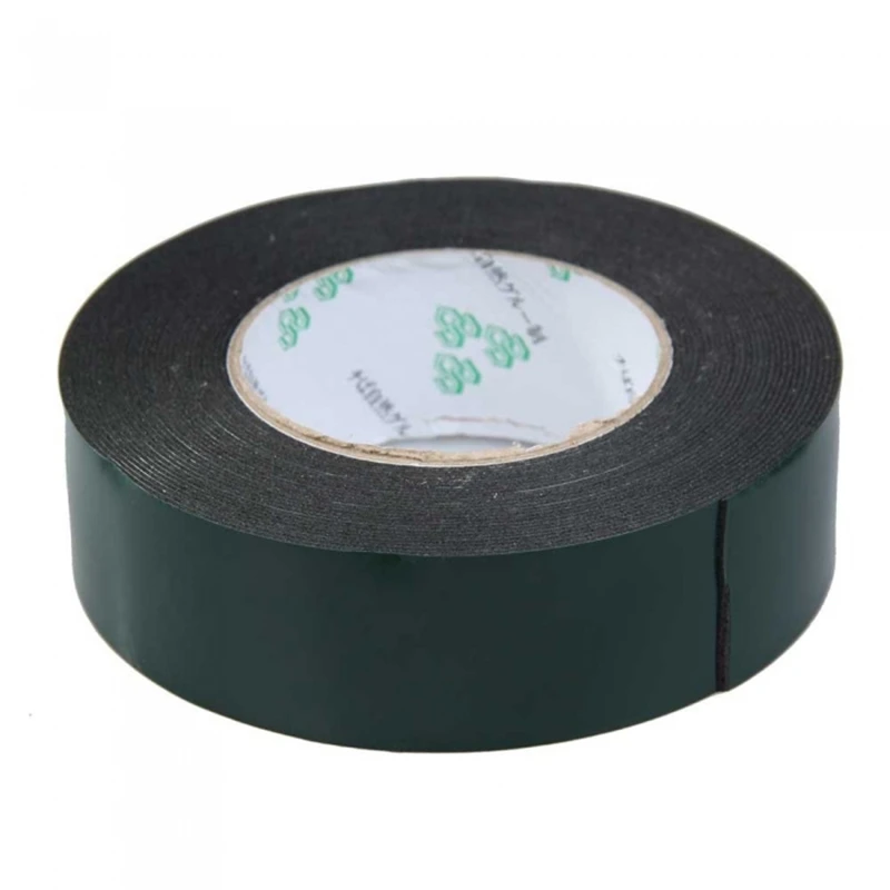 1PC 5m nastri adesivi in schiuma acrilica a doppia faccia in spugna nera larghezza 10mm 15mm 20mm 30mm gomma spugna resistente alle alte Temperature