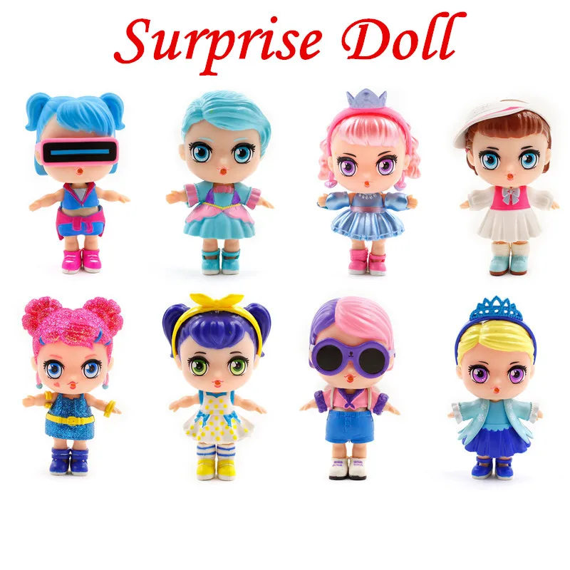 Genuine Eaki DIY Kids Space Capsule Blind Box Toy Dolls Surprise Guess the Demolition Toys for Girls Birthday Christmas Gifts