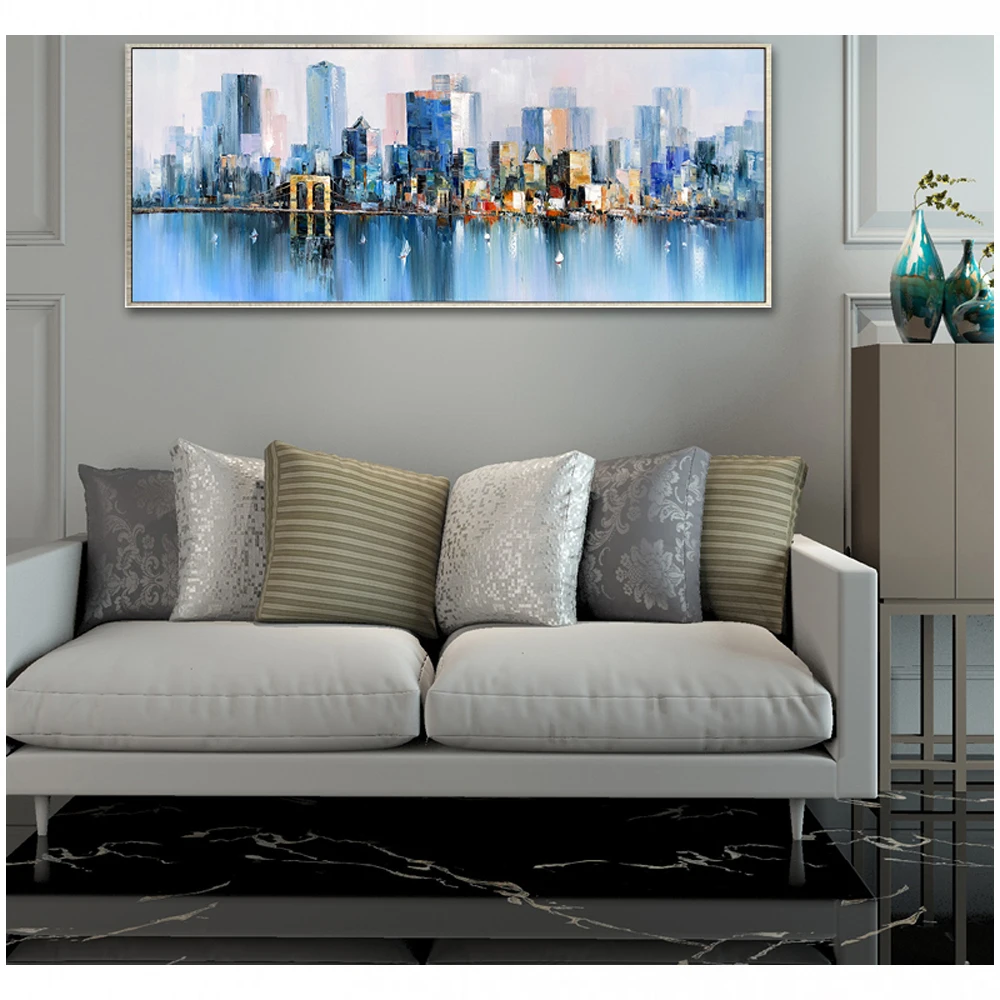 DONGMEI OILPAINTING Hand painted oil painting Home Decor High quality modern Art painting pictures    Gift        DM190591