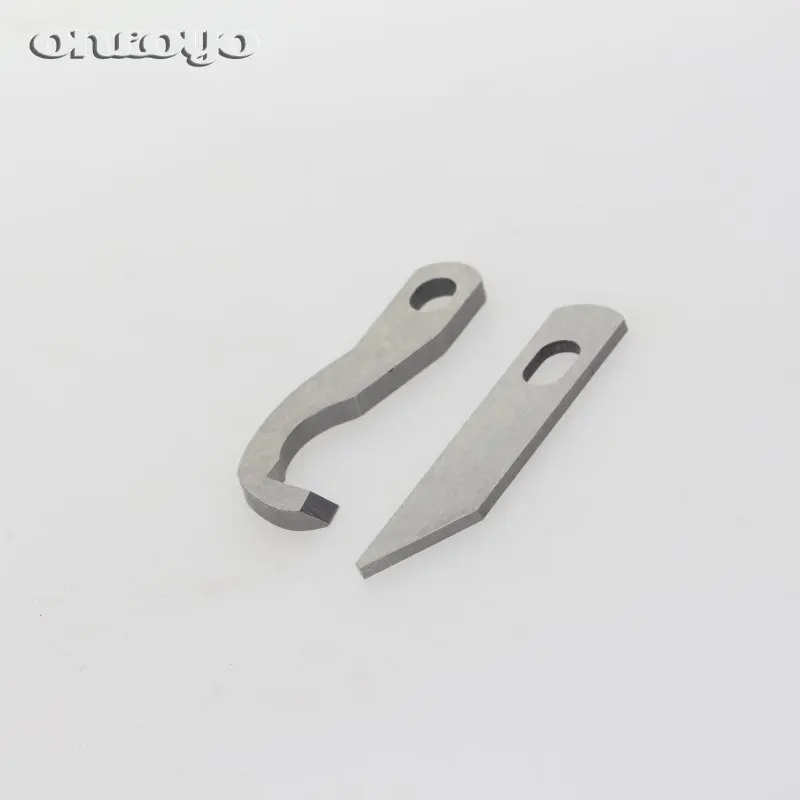 Industrial Sewing Machine Parts Upper & Lower Serger Knife For Brother 929D 1034D 3034D Viking #XB0563-001  X77683-001