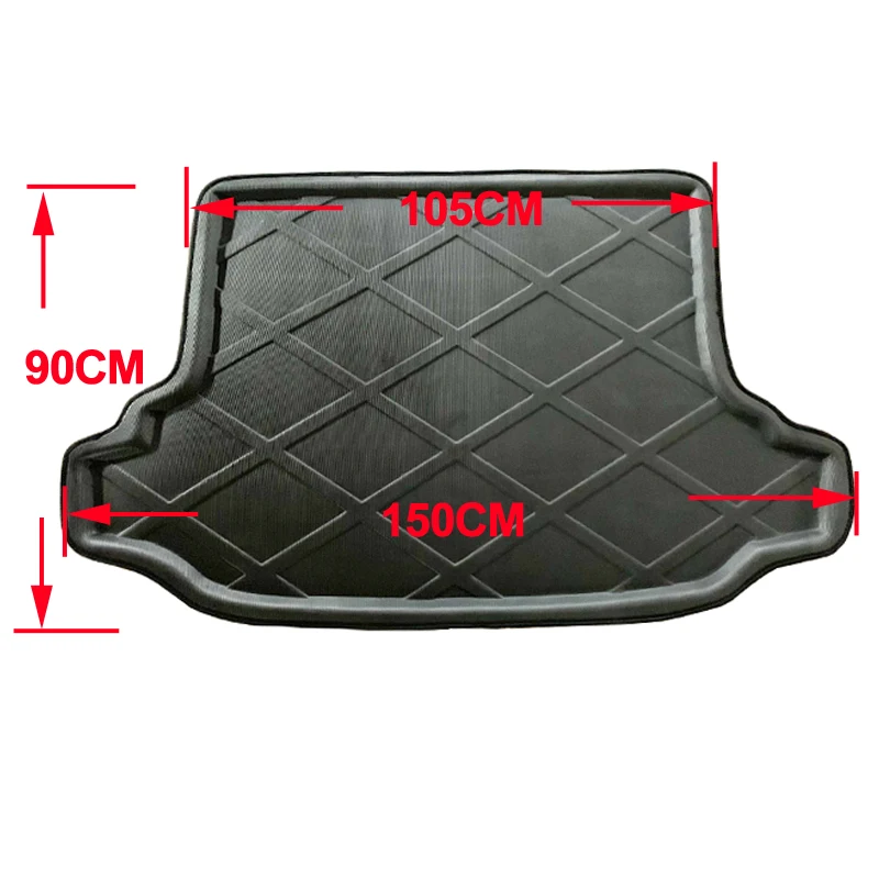 Car Rear Boot Cargo Liner Trunk Floor Carpets Tray Mats Pad Carpet For Subaru Forester 3rd Generation SH 2008 - 2010 2011 2012