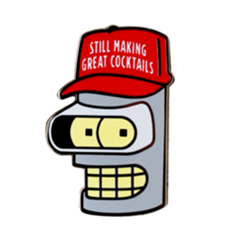 

Still Making Great Cocktails Enamel Pin Brooch