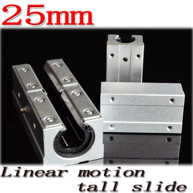 

1pcs/lot SBR25LUU 25mm Linear Ball Bearing Block CNC Router Free Shipping