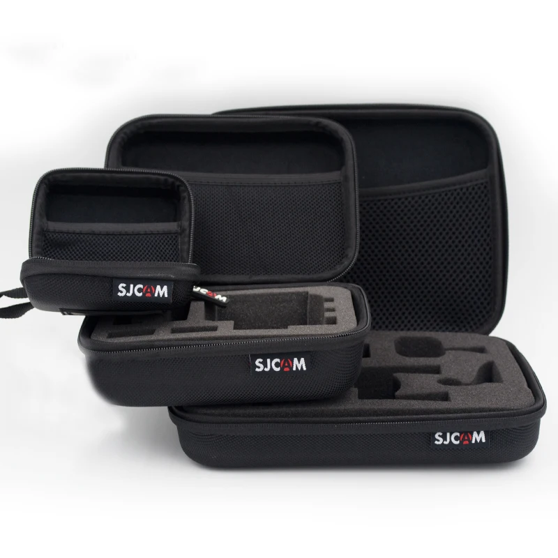حقيبة تخزين أصلية بحجم S/M/L ، ملحقات كاميرا SJCAM SJ8 pro/Plus/Air SJ4000 5000 SJ6 SJ7 M10 M20 H9 c30