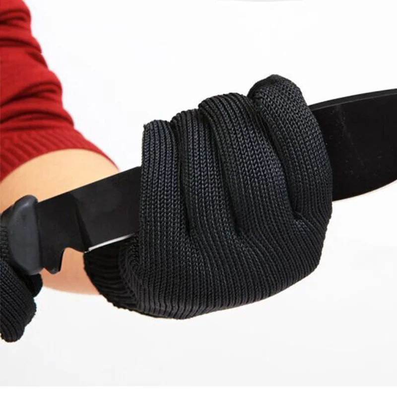 Working Safety Gloves Cut-Resistant Kitchen Protective Stainless Steel Wire Butcher Woodworking Cut Resistant Gloves Carpenter