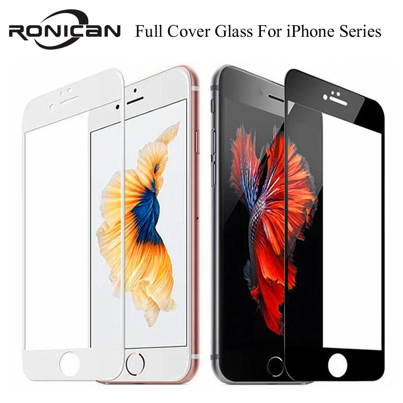 9H Full Cover Tempered Glass For iPhone XR 7 8 6 6s Plus Screen Protector Protective Film For iPhone 11 12 13 Pro X XS Max mini