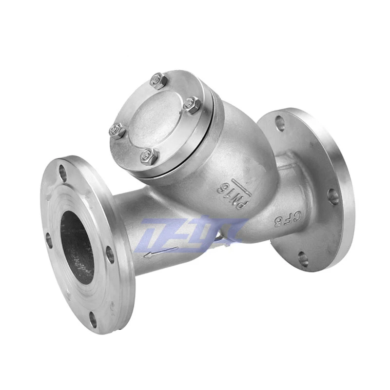 

1-1/2" DN40 GB Flange 304 Stainless Steel 80 Mesh Strainer Inline Y Filter