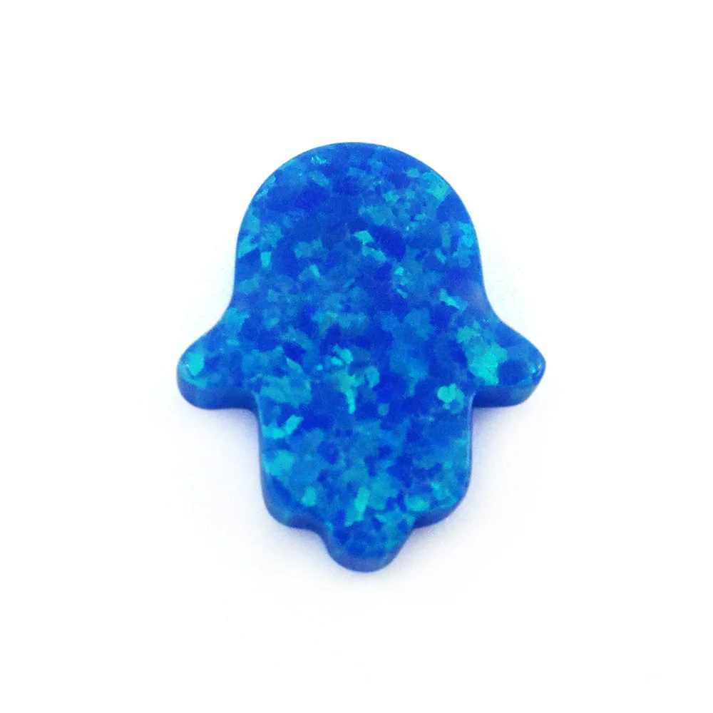 11*13mm Hamsa Opal Stone Free Shipping Loose Fatima Hand Shape MOP Shell Beads For Jewelry