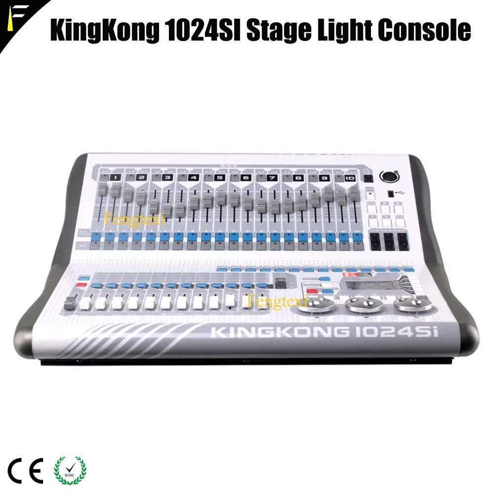 Upgrade 1024SI DMX 512 Dj Disco Controller Stage Light Scenes Console With RDM Network Port R20 Library Dimmer Controller