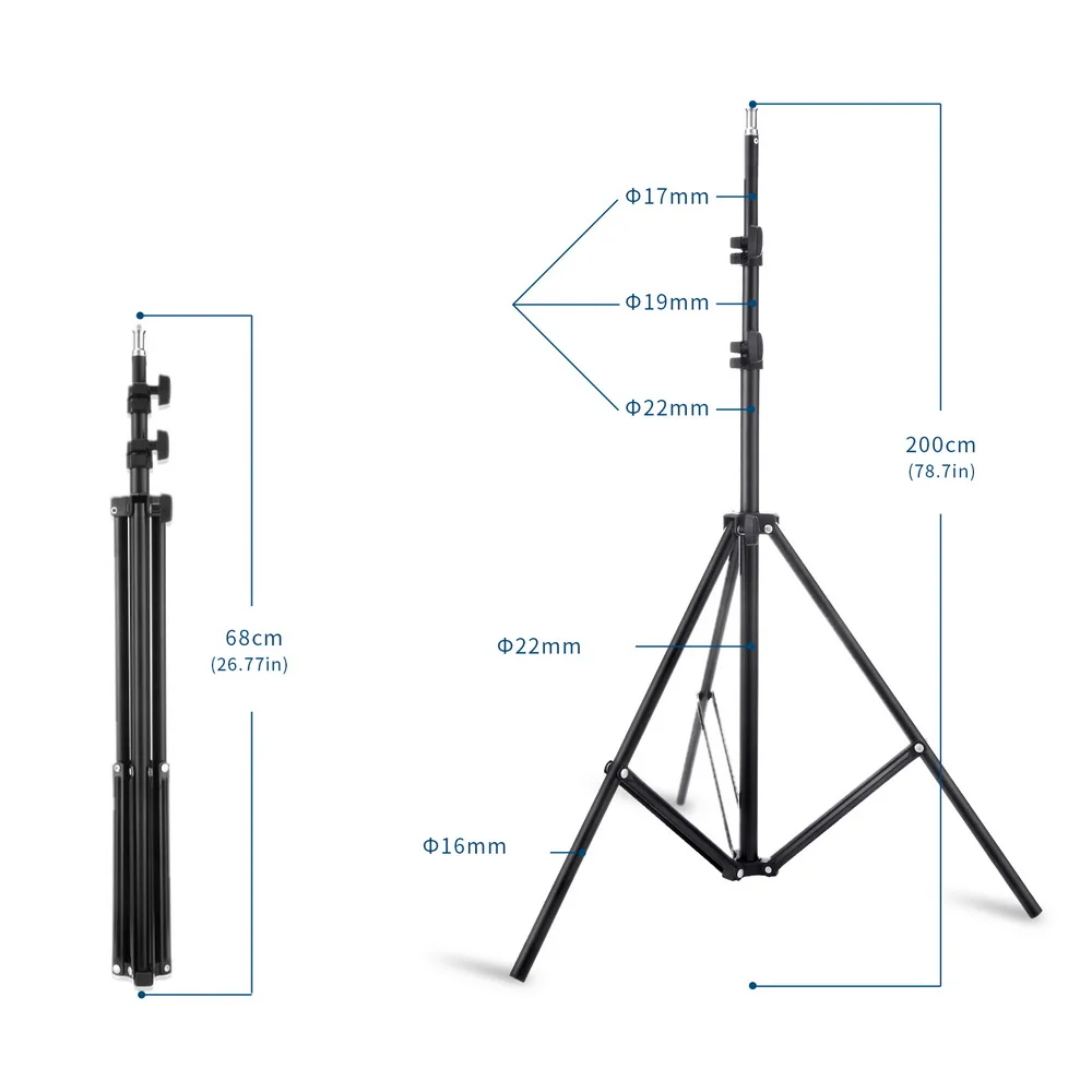 Selens U-type Reflector With Tripod Collapsible Photography Light Reflective Screen for Studio MultiPhoto Disc Diffuers Acessory