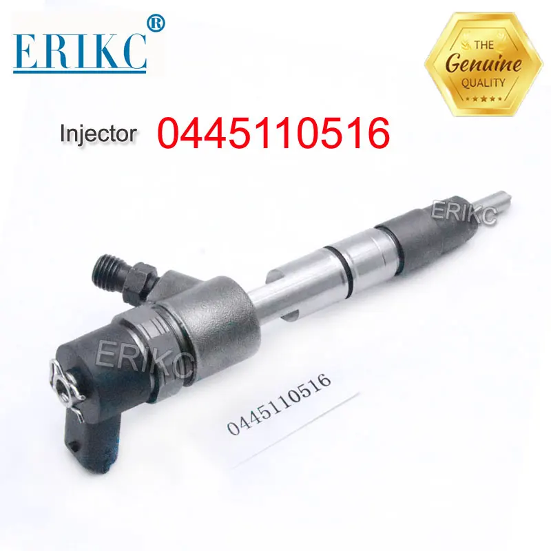 

ERIKC Auto Engine Parts 0445110516(0445 110 516) Auto Engine Injector Assy 0 445 110 516 Fuel Pump Dispenser Inyector Nozzle