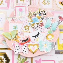 KSCRAFT Cute Photo Frame Paper Stickers for Scrapbooking Happy Planner/ DIY Crafts/ Card Making Decoration