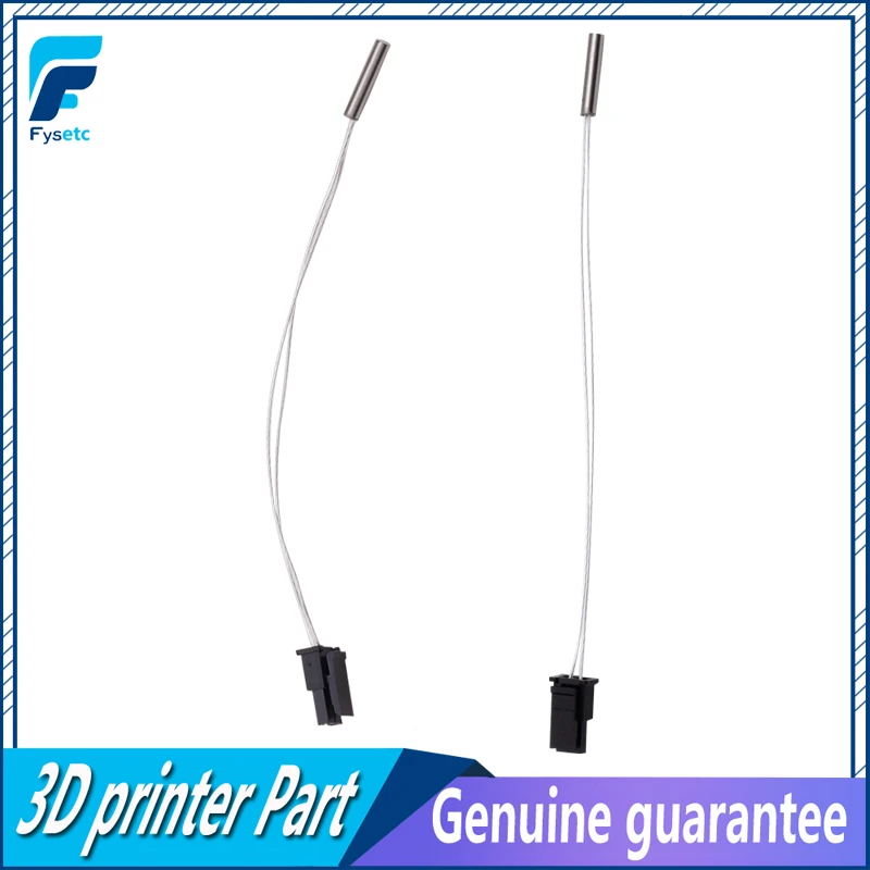 5pcs PT100 Temperature Sensor Cable Up To 400 Degree Molex Connector For V6 Chimera Lite6 Hotend 3D Printer