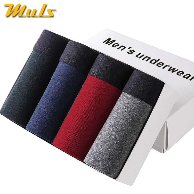 4pcs/לוט בוקסרס לגברים – תחושת נוחות, שטף אוויר ועמידות ליום שלם: חוות דעת מדויקת על בוקסרס מטיל 95% כותנה