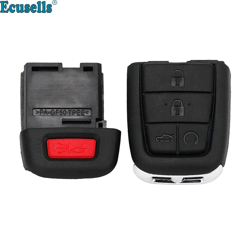 New Replacement Remote Key half REAR fob Case 4+1 Panic 5 BUTTONS remote key shell cover for Pontiac G8 GT