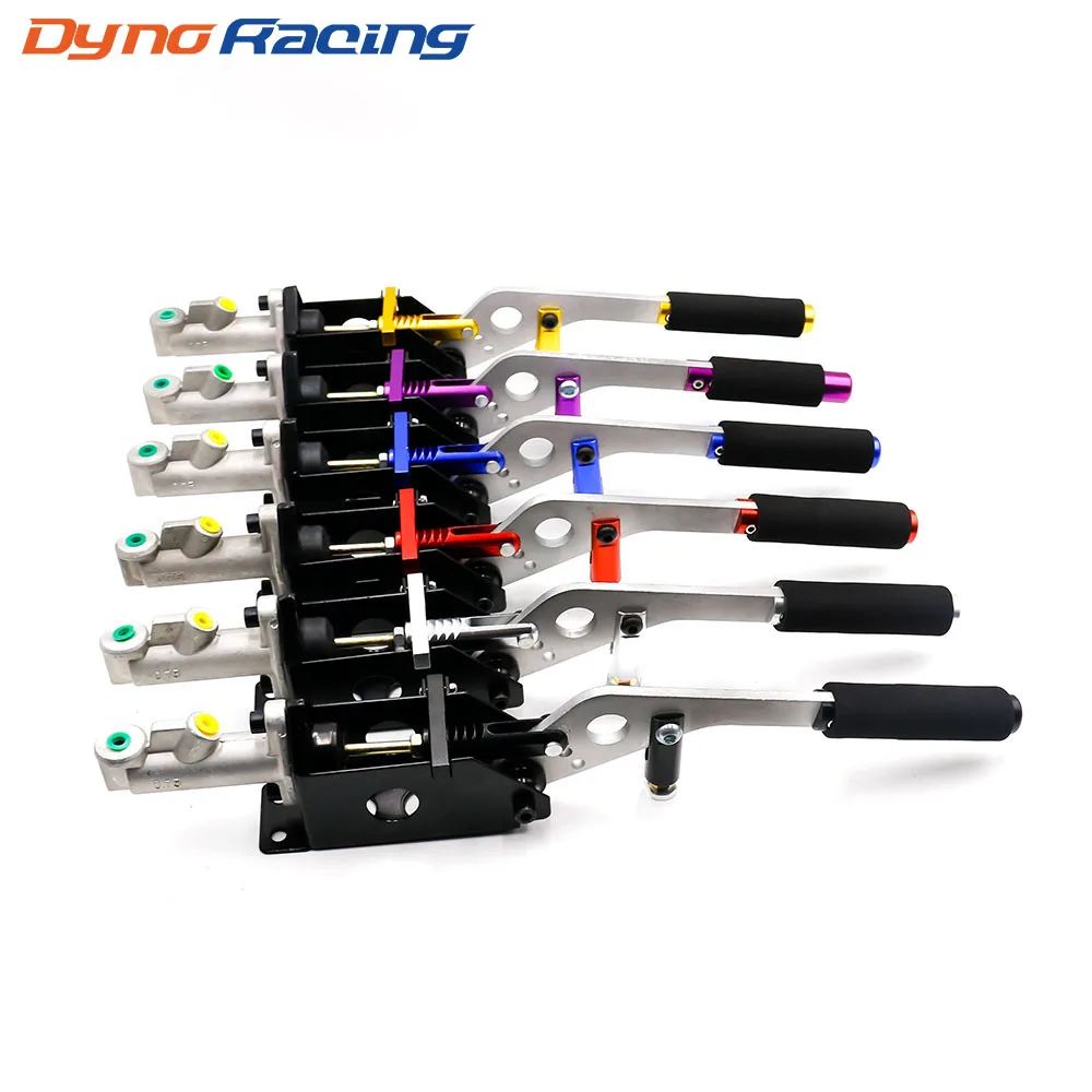 Universal Hidráulica Drift Handbrake, Alumínio Handbrakes, Prata, Vermelho, Azul, Roxo, Preto, Ouro, Novo, YC100553