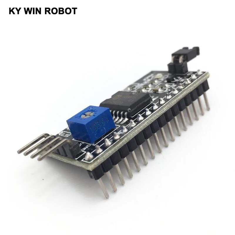 Picture 3: 1pcs 1602 2004 LCD Adapter Plate IIC,I2C / Interface lcd1602 I2C LCD Adapter For Arduino